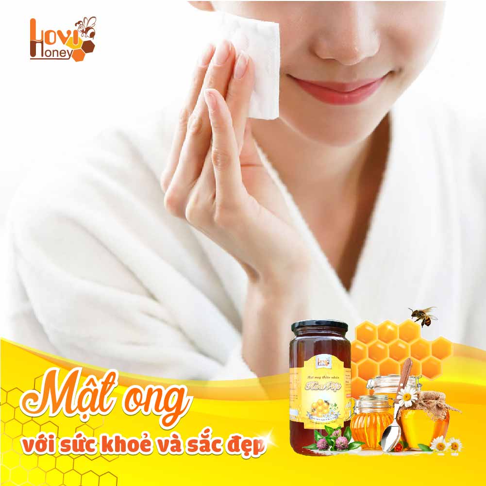 Tuyệt chiêu giảm nếp nhăn với mật ong cực hiệu quả