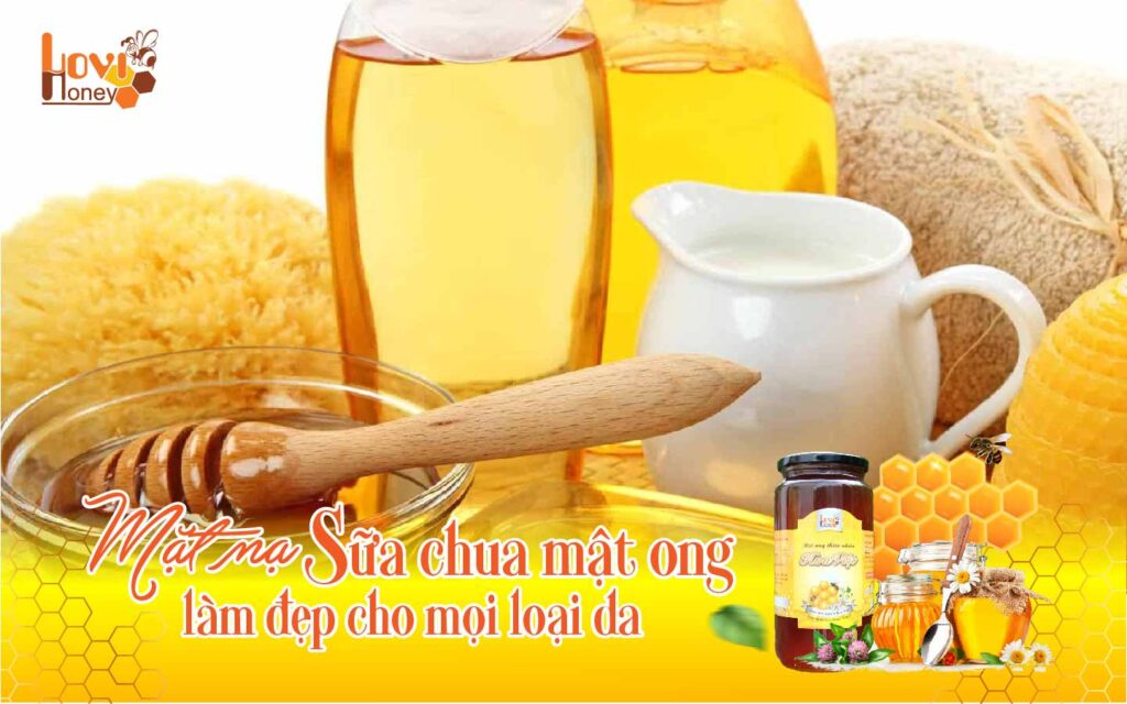 Mặt nạ sữa chua mật ong làm đẹp cho mọi loại da