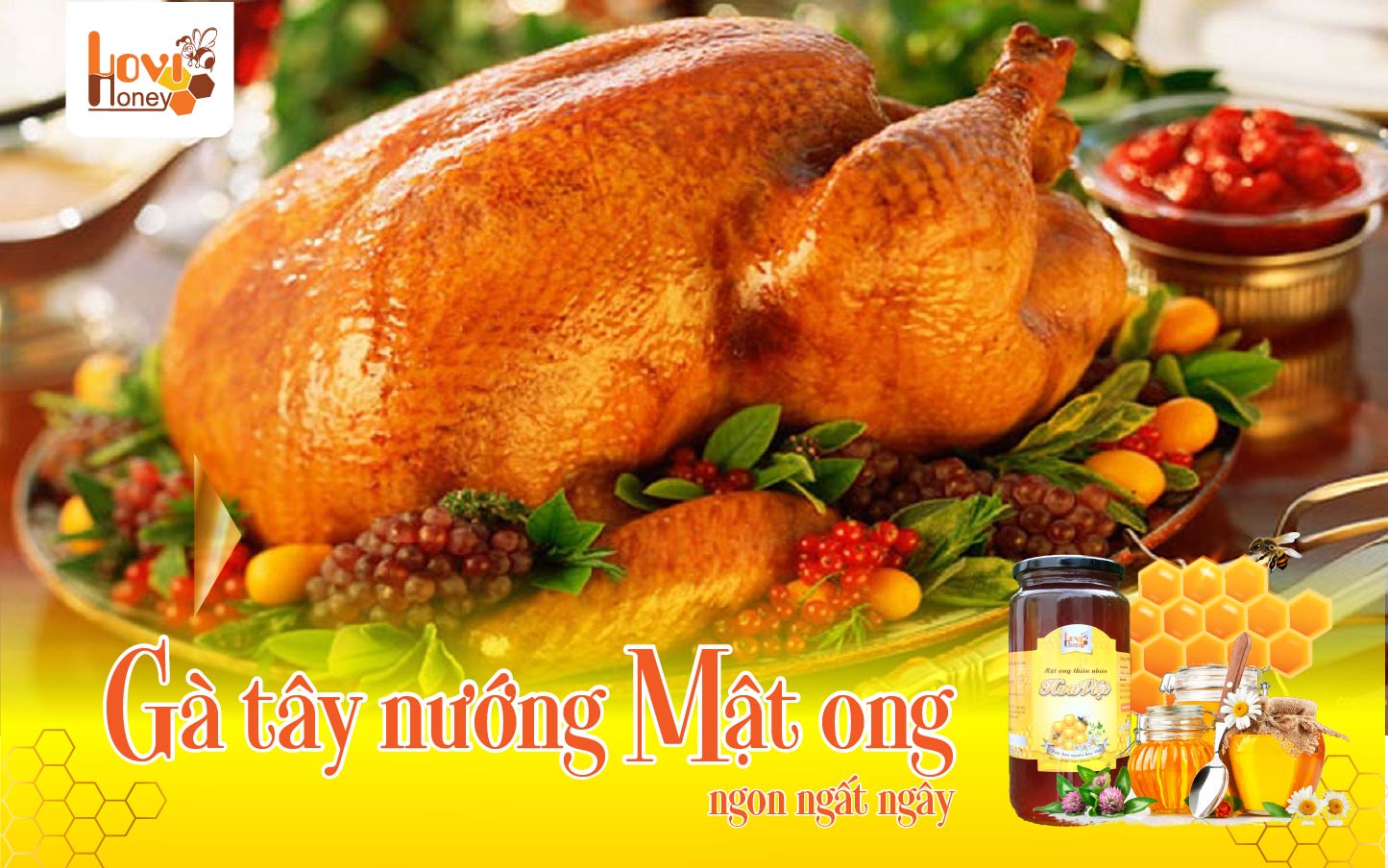 ga tay nuong mat ong